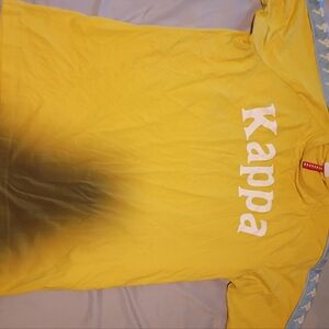 Kappa Mens Tee in Sunny Yellow